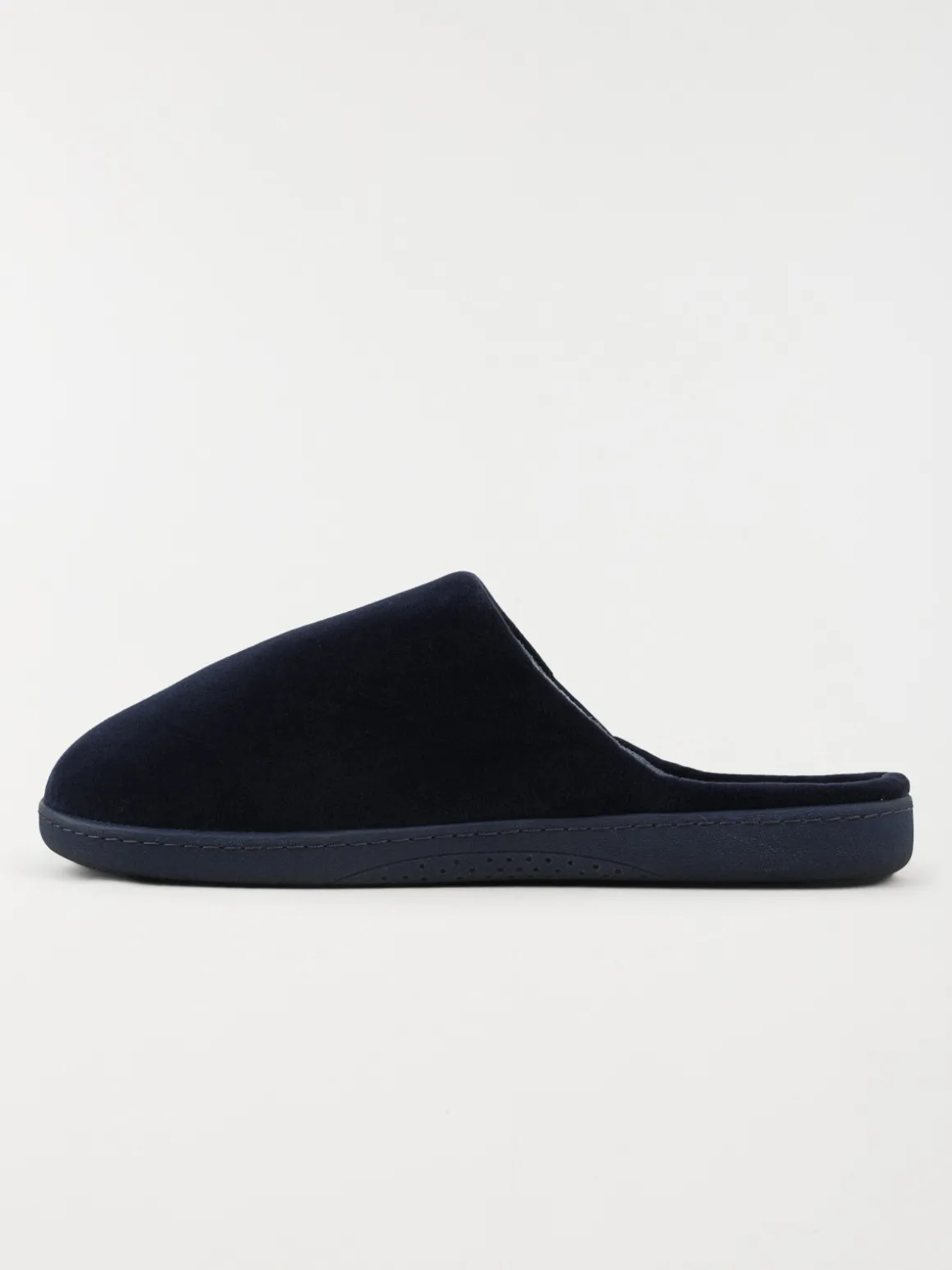 Chaussons Isotoner homme marine (40-46)