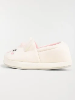 Chaussons lama 3D blanc fille (31-35)