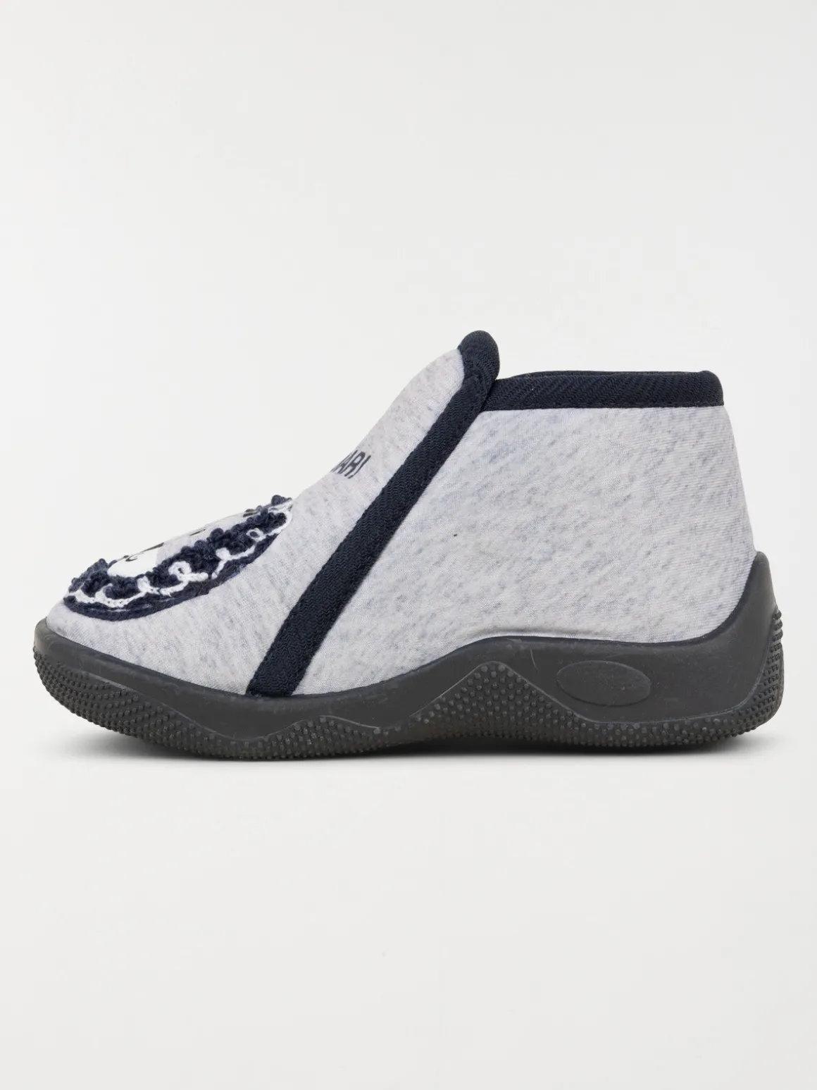 Chaussons lions gris garçon (19-23)