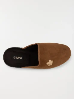 Chaussons marrons homme (40-46)