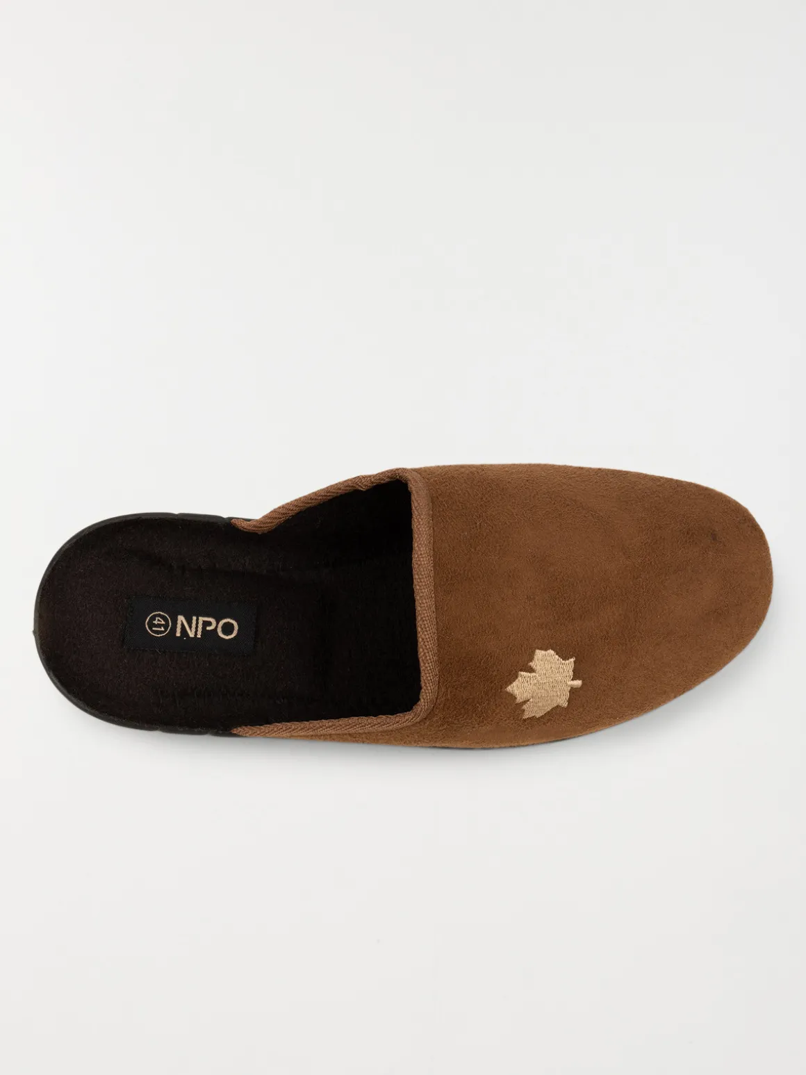 Chaussons marrons homme (40-46)