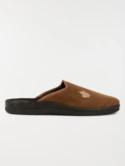 Chaussons marrons homme (40-46)