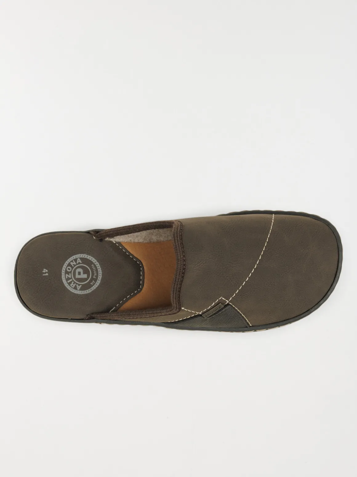 Chaussons marrons homme (40-46)