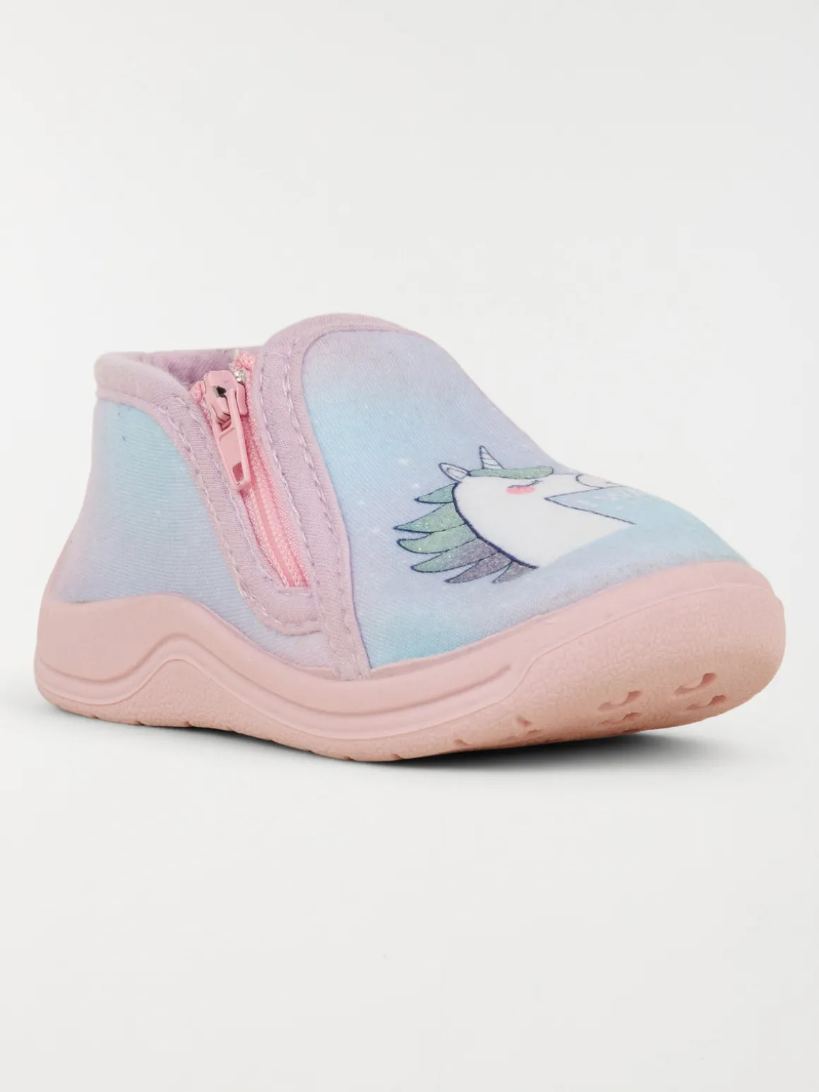 Chaussons montants licorne fille (19-23)