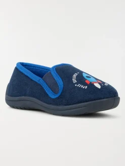 Chaussons motif fusée garçon (31-35)