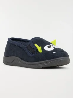 Chaussons motif monstre garçon (24-30)