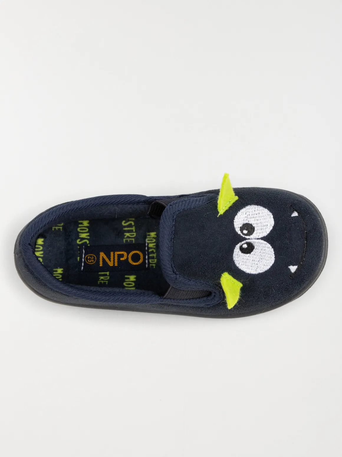 Chaussons motif monstre garçon (24-30)