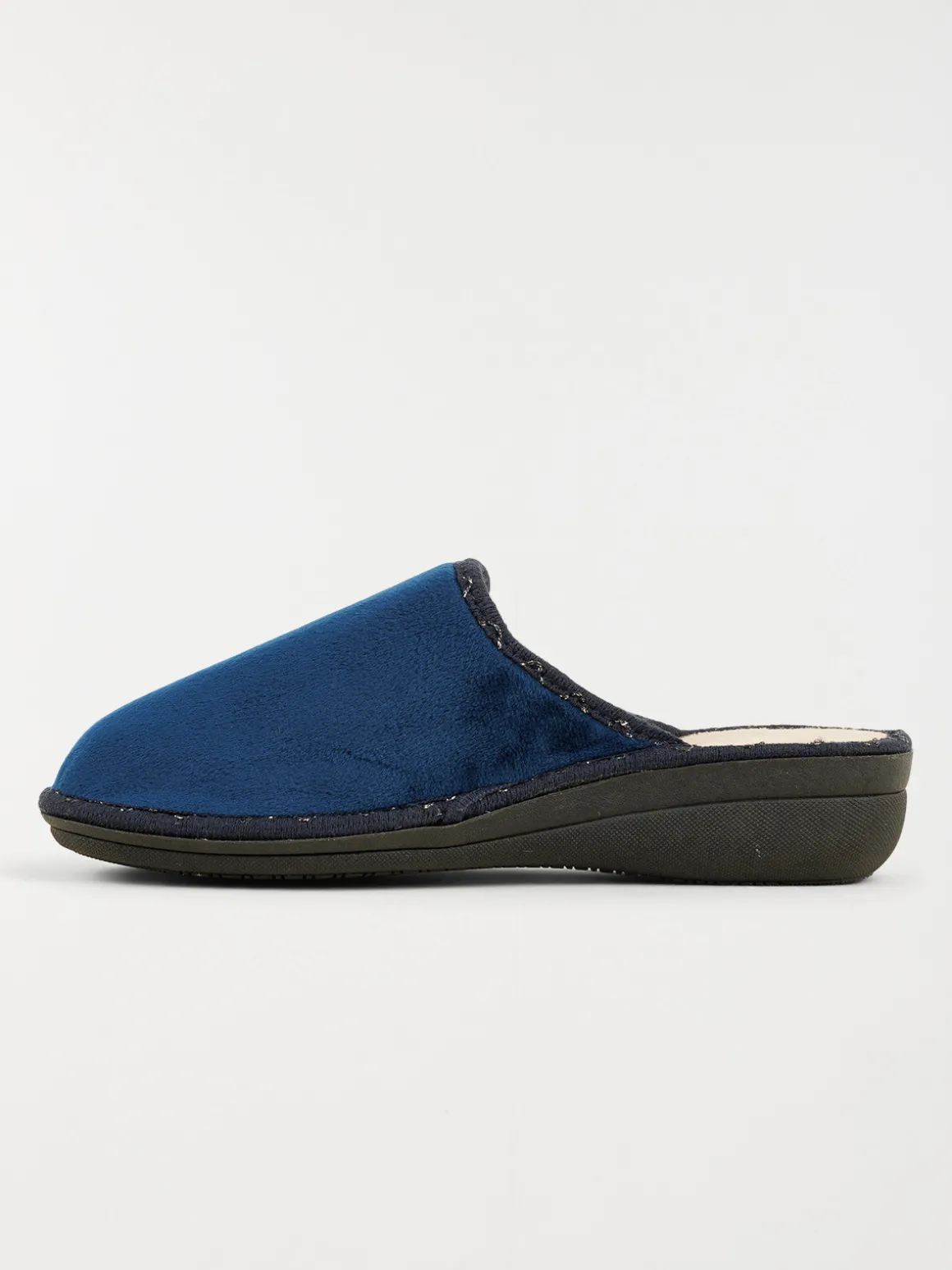 Chaussons mules femme bleu (36-41)
