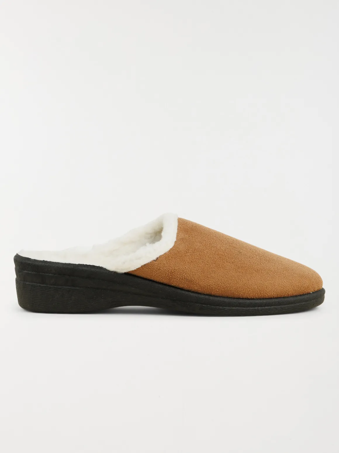 Chaussons mules femme camel (36-41)
