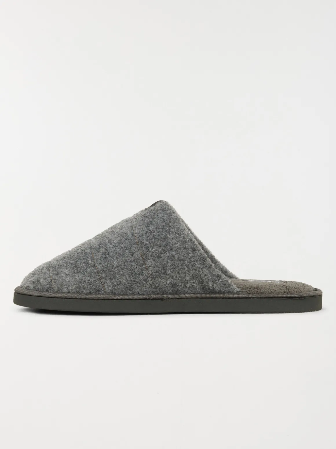 Chaussons mules gris homme (41-46)