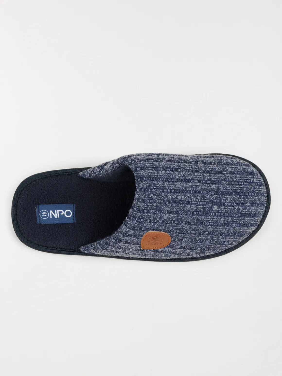 Chaussons mules homme navy (41-46)