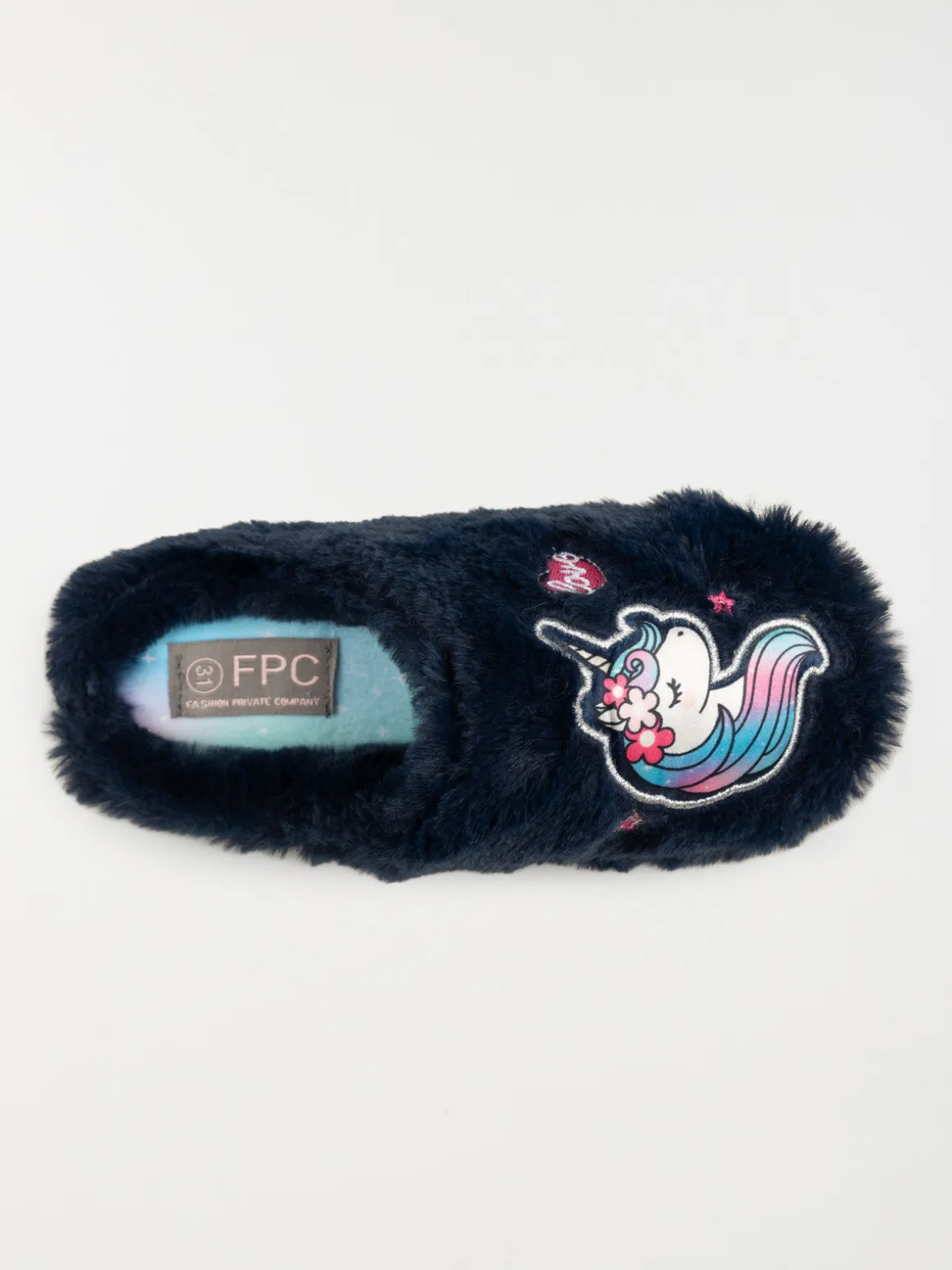 Chaussons mules licorne fille (31-35)