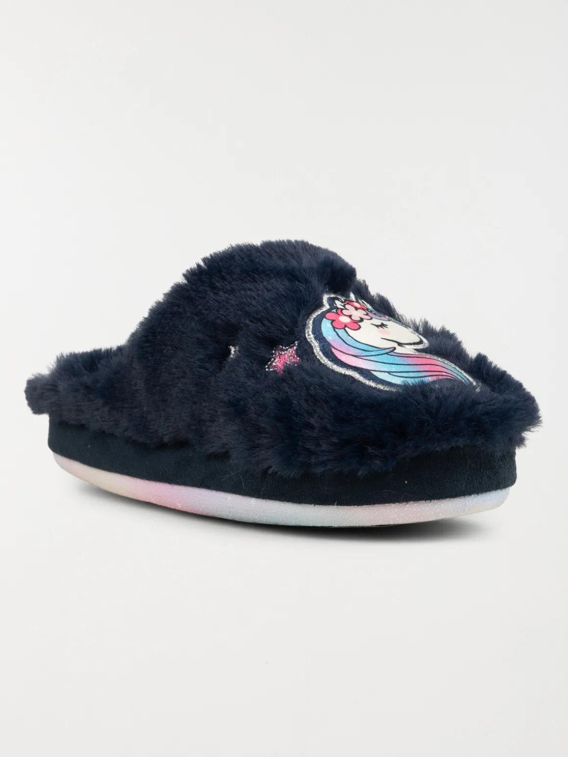 Chaussons mules licorne fille (31-35)