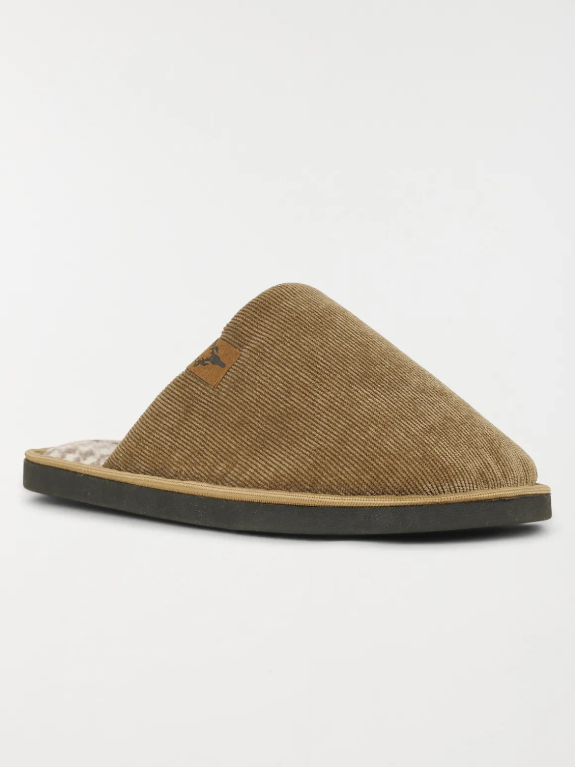 Chaussons mules marrons homme (41-46)
