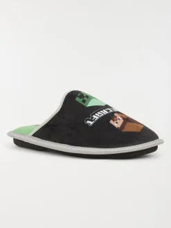 Chaussons mules Minecraft homme (40-45)