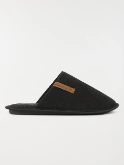 Chaussons mules noirs homme (41-46)