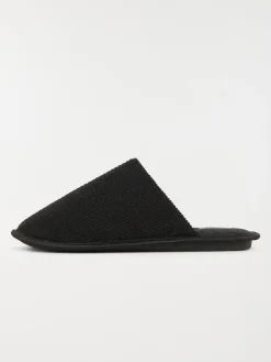 Chaussons mules noirs homme (41-46)