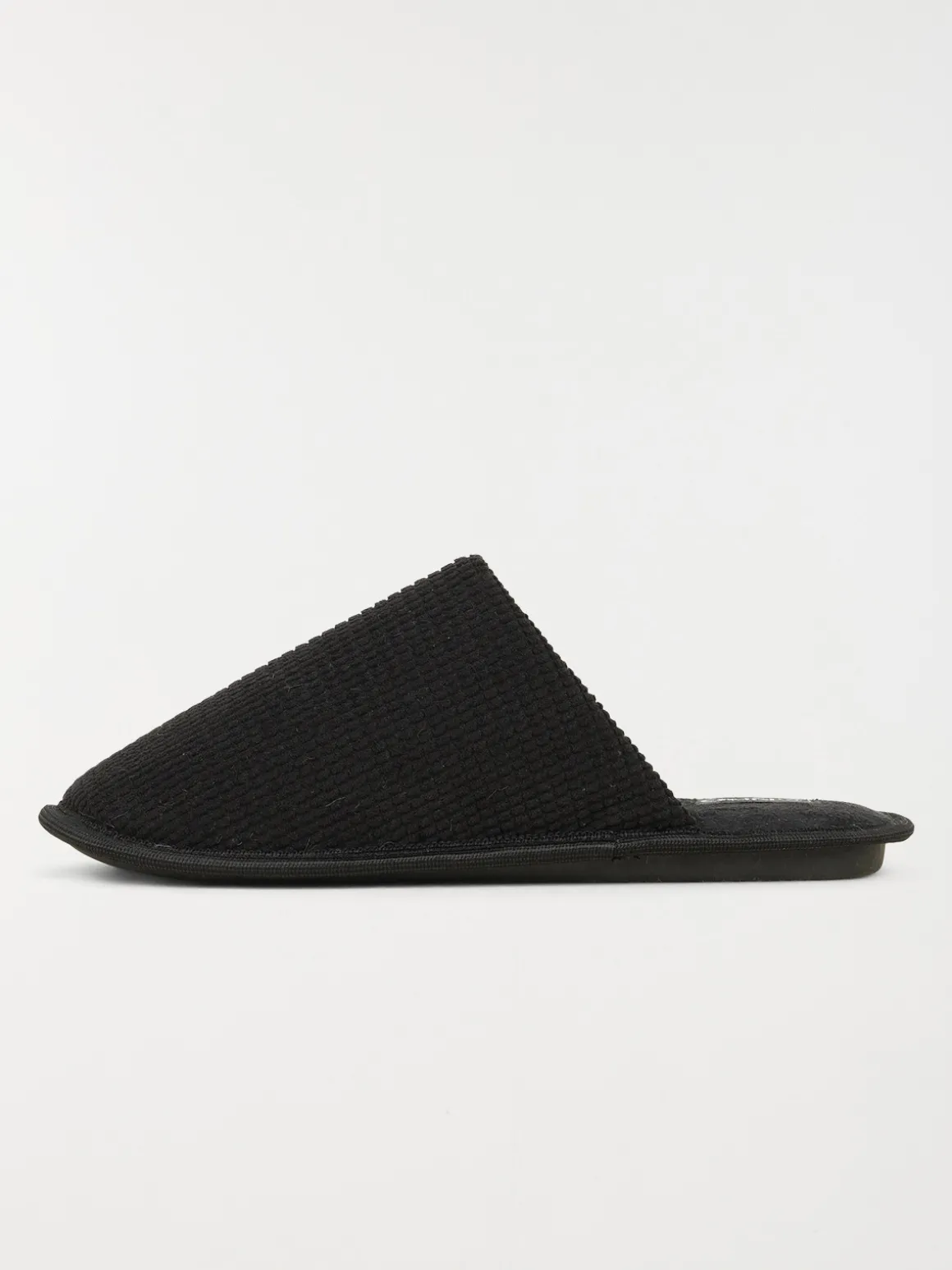 Chaussons mules noirs homme (41-46)