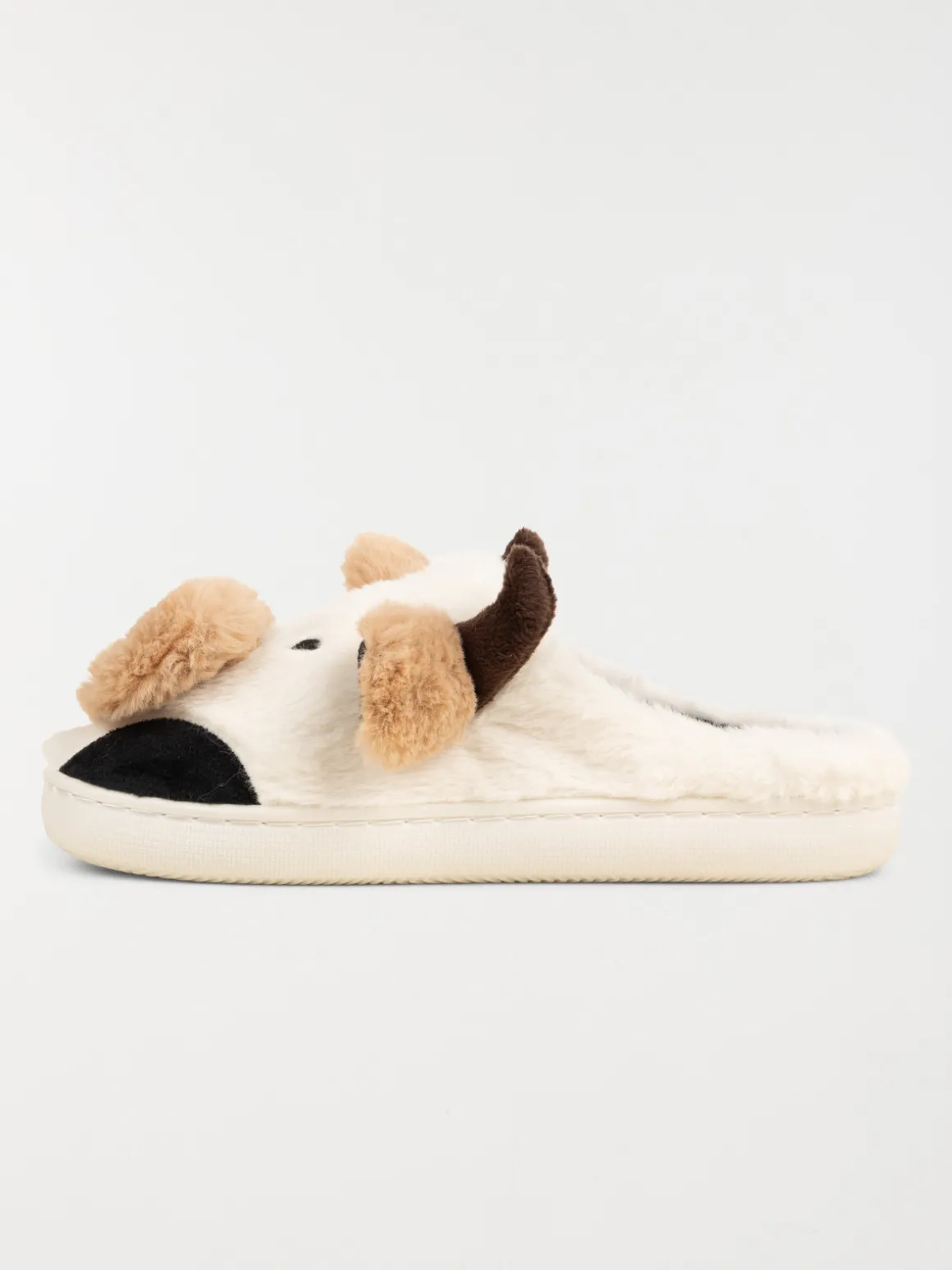 Chaussons mules vache femme (36-41)
