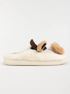 Chaussons mules vache femme (36-41)
