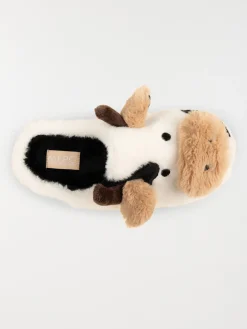 Chaussons mules vache femme (36-41)