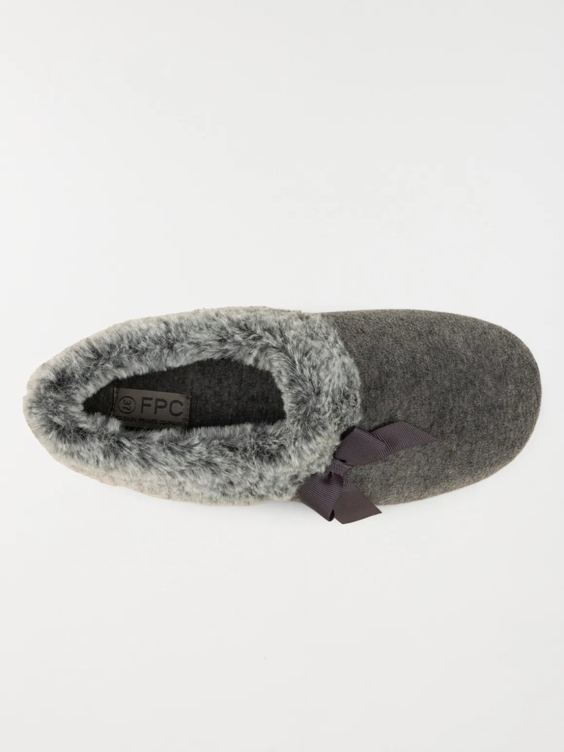 Chaussons noeuds fourrés femme (36-41)