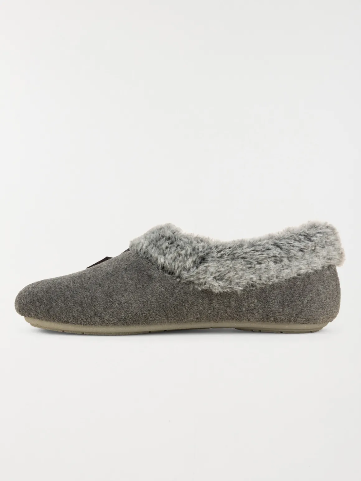 Chaussons noeuds fourrés femme (36-41)