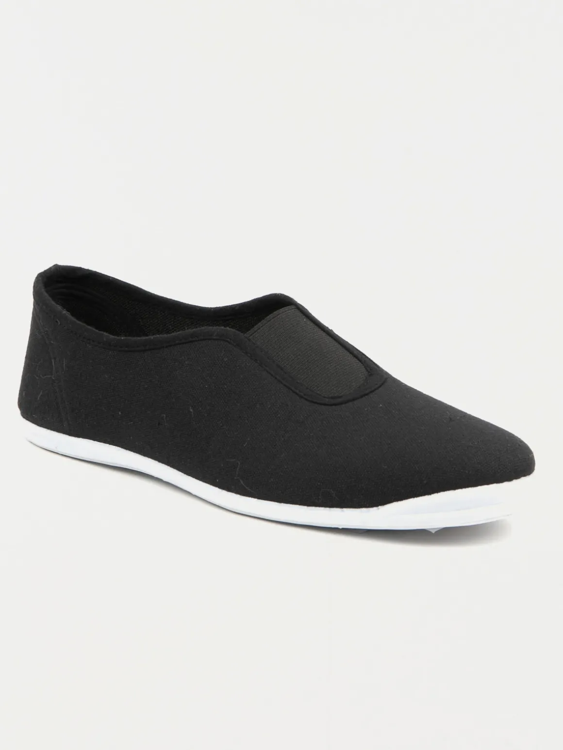Chaussons pour la gym noir (36-41)
