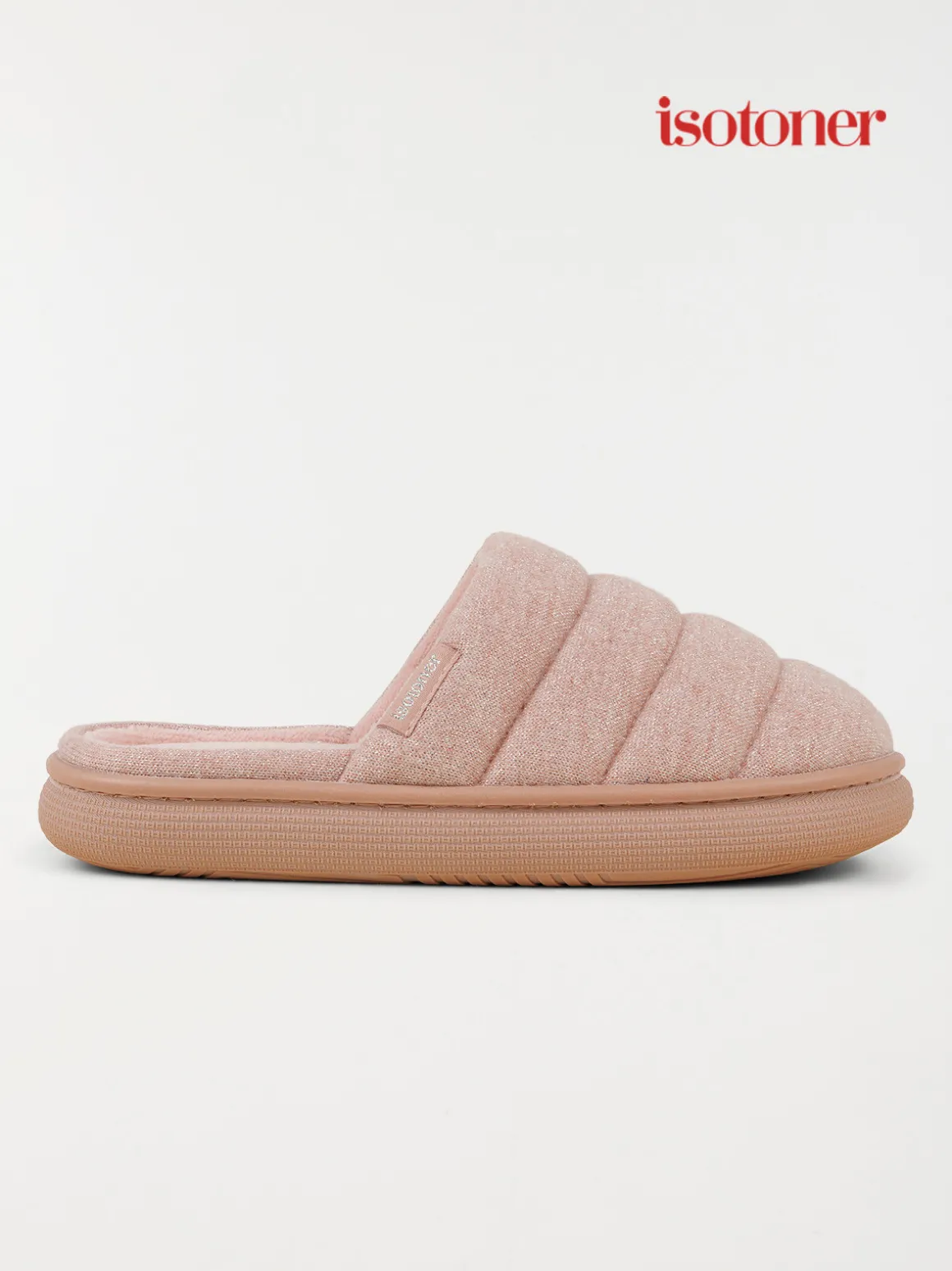 Chaussons roses Isotoner femme (36-41)