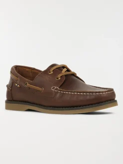 Chaussure bateau homme marron (40-45)