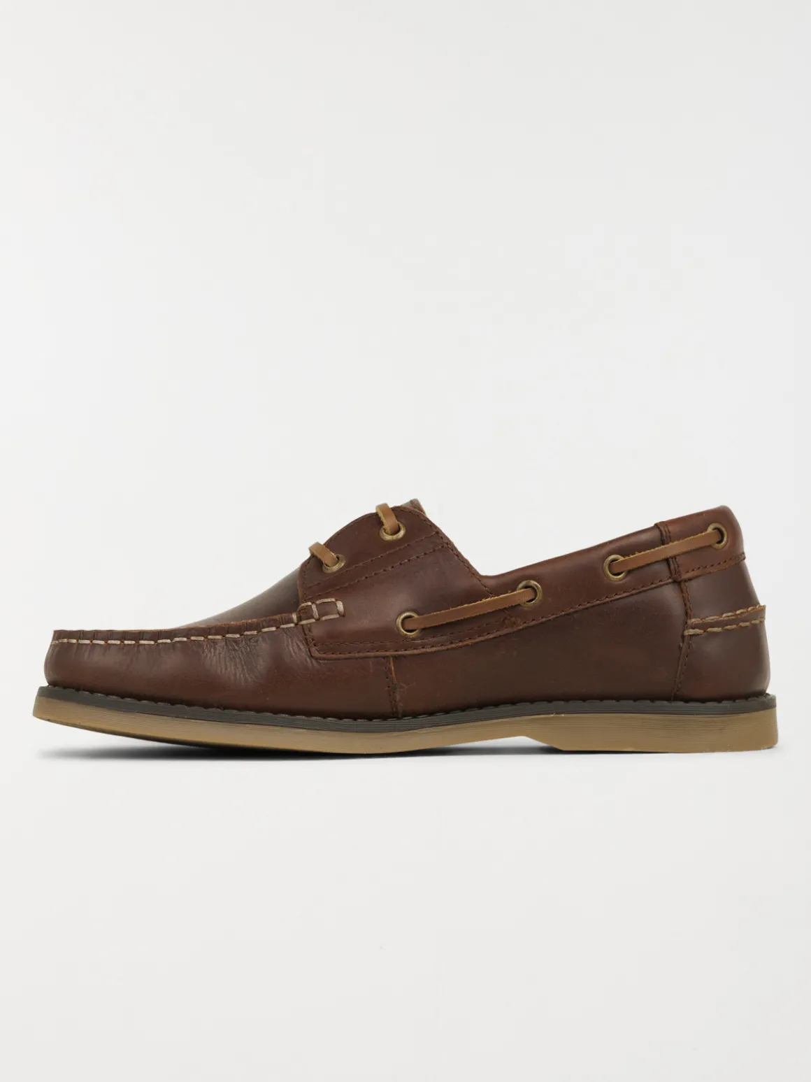 Chaussure bateau homme marron (40-45)