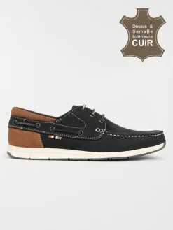 Chaussure bateau homme navy (40-45)