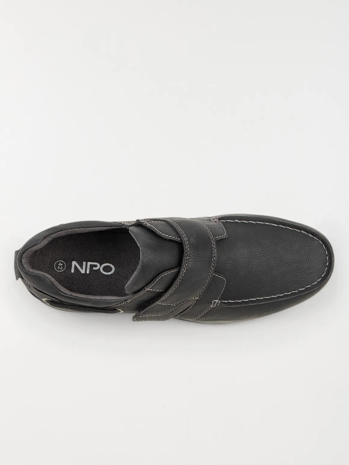 Chaussure bateau noire homme (41-46)