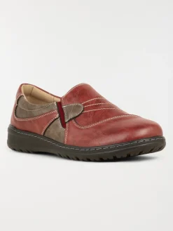 Chaussure confort bordeaux femme (36-41)