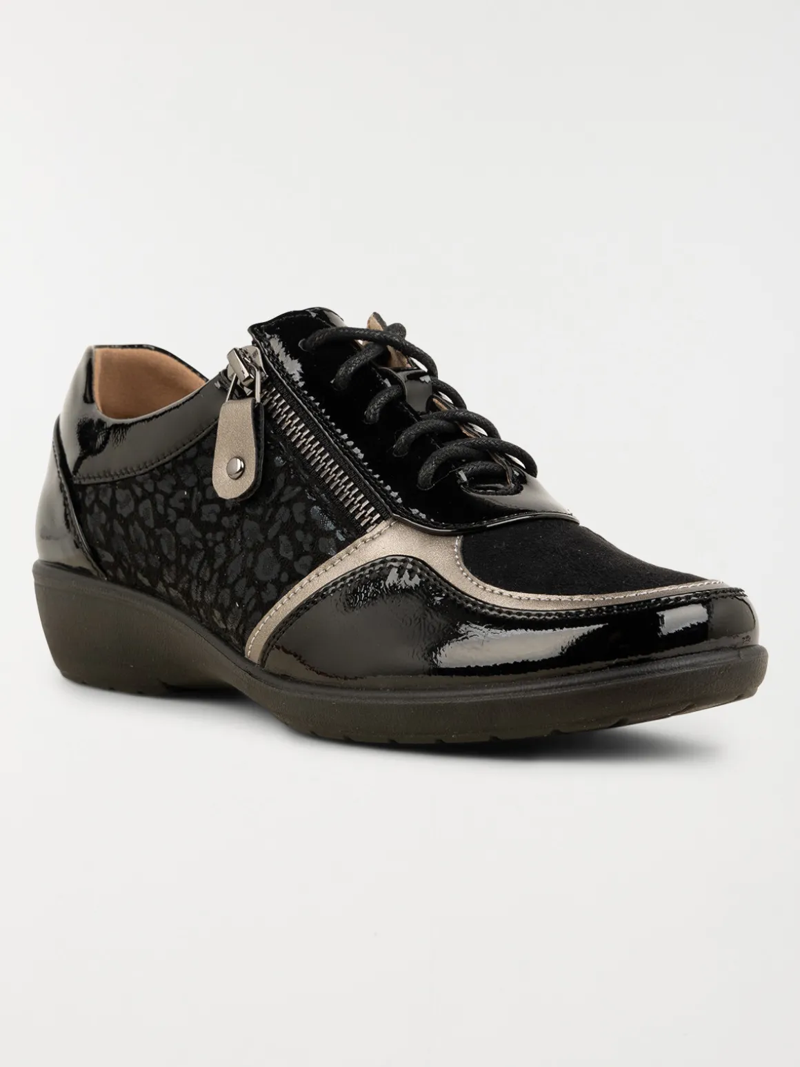 Chaussure confort femme vernie (36-41)