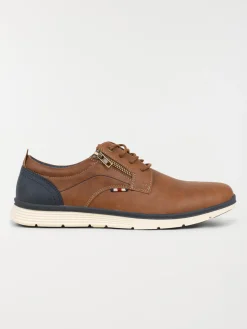 Chaussure lacet et zip homme (41-46)