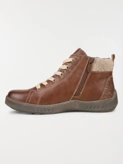 Chaussure montante femme marron (36-41)
