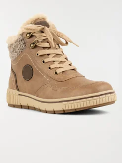 Chaussure montante taupe femme (36-41)
