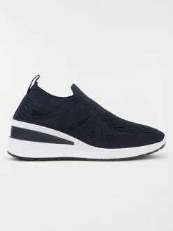 Chaussure navy compensée femme (36-41)
