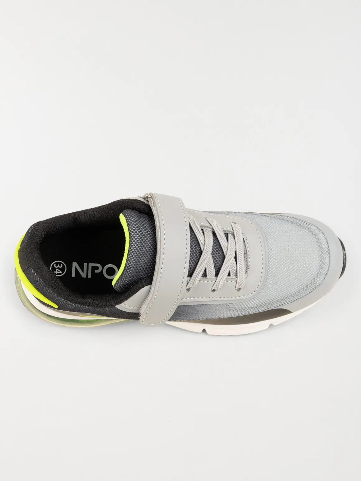 Chaussure sport garçon gris (31-39)