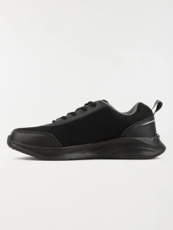 Chaussure sport lacet noir homme (40-46)