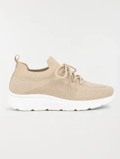 Chaussures à lacets beige femme (36-41)