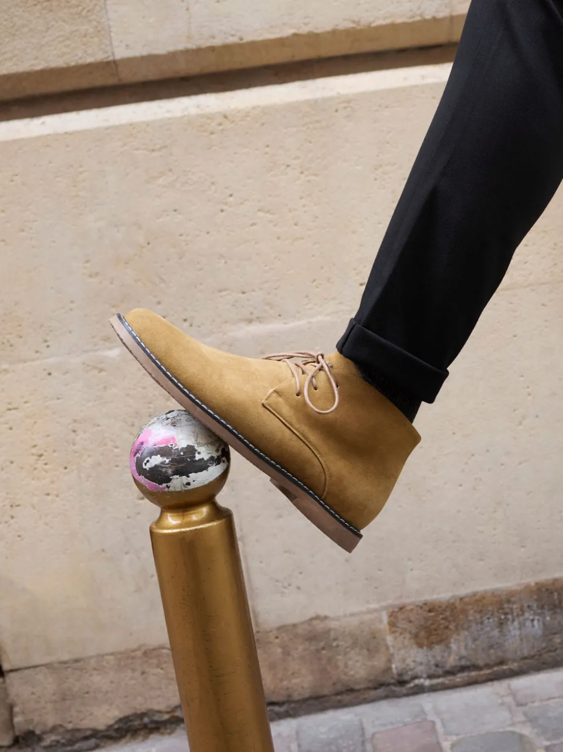 Chaussures à lacets homme marron (41-46)