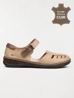 Chaussures conforts beige femme (37-42)