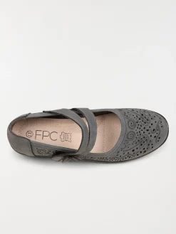 Chaussures conforts grises femme (36-41)