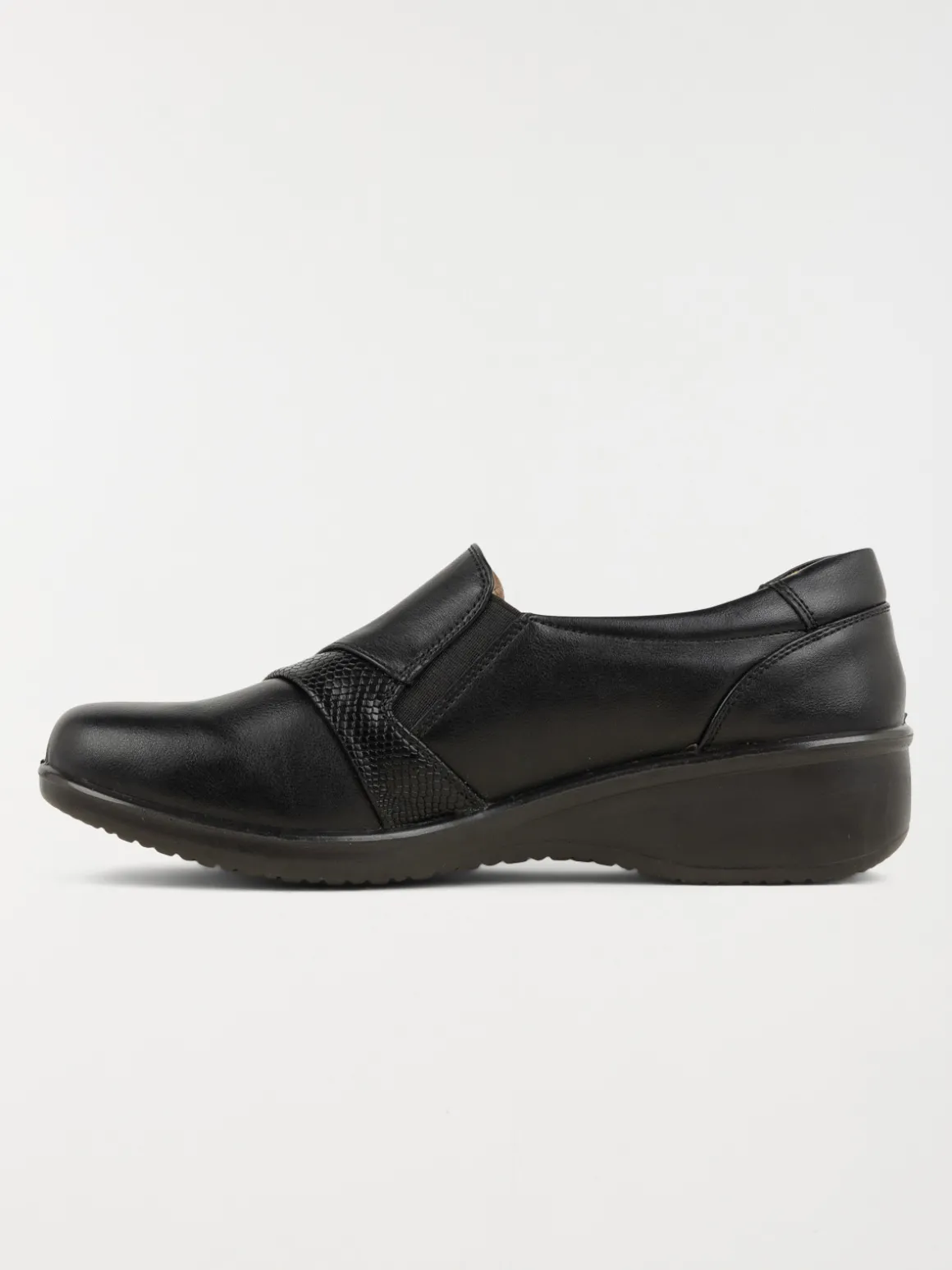 Chaussures conforts noires femme (36-41)