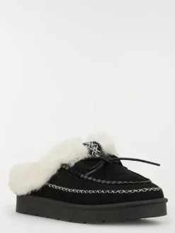Chaussures fourrées noires femme (36-41)