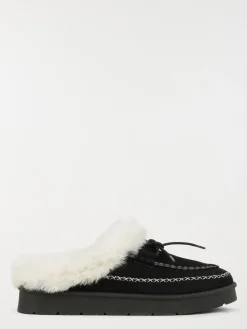 Chaussures fourrées noires femme (36-41)