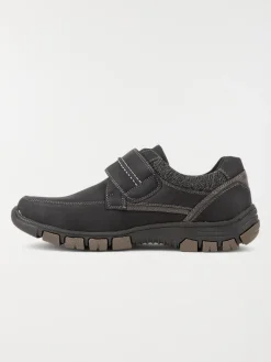Chaussures homme à scratch noir (40-46)