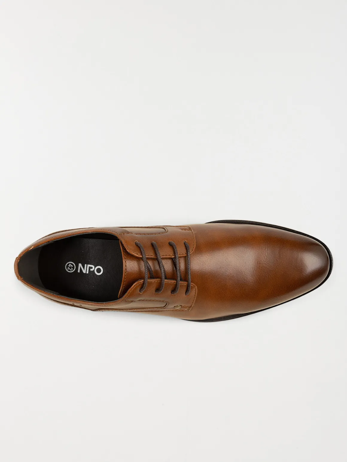 Chaussures lacet homme tan (40-46)